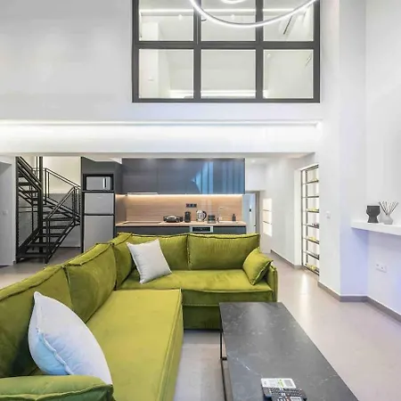 Stylish Loft In Athens Apartment Exterior photo