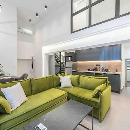 Stylish Loft In Athens Apartment Exterior photo